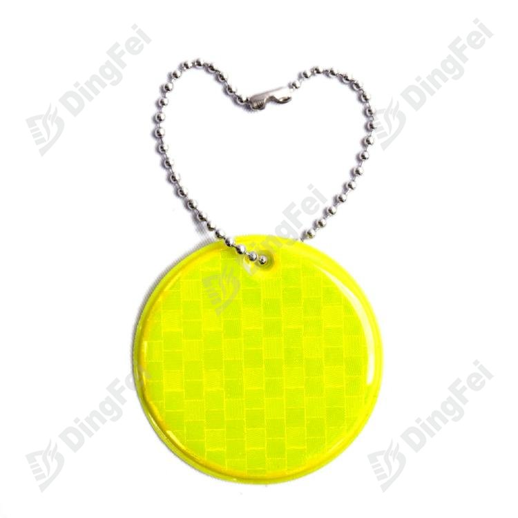 Reflective PVC Safety Keychain For Promotional Gift - 